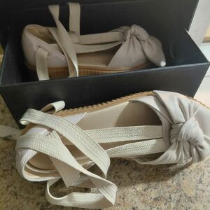 Puma Women's Cream Espadrille Shoes